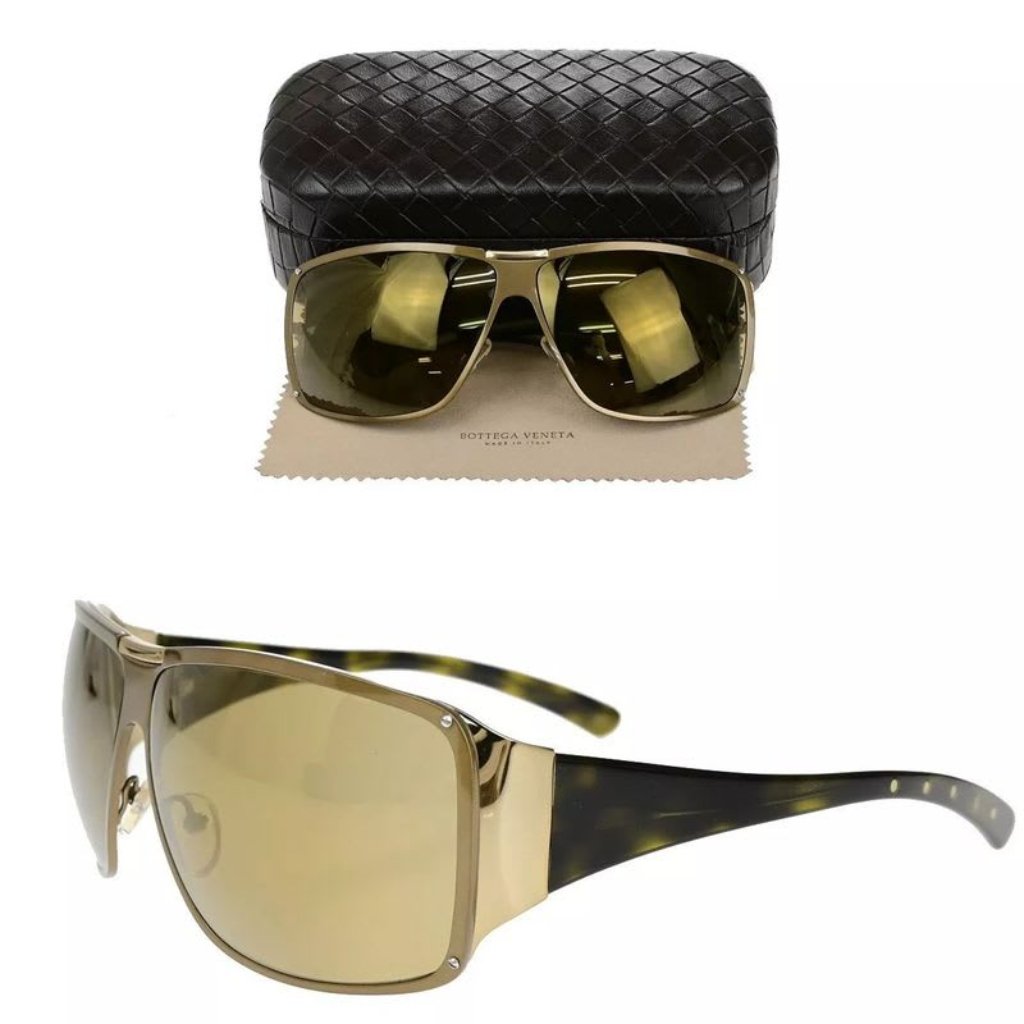 Bottega Veneta Sunglasses Bronze Brown 02 Bs102